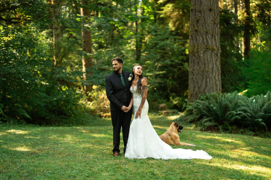 Cinematic, editorial wedding photography capturing couples timeless Washington wedding — emotional candid moments, intentional details, and golden natural light, photographed by Karmen Nichole of KNCAPTURES