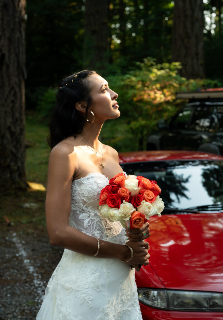 Cinematic, editorial wedding photography capturing couples timeless Washington wedding — emotional candid moments, intentional details, and golden natural light, photographed by Karmen Nichole of KNCAPTURES