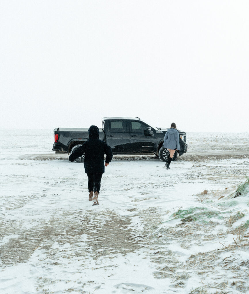colorado portrait session in the snow 